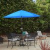 Pure Garden 9-Foot Patio Umbrella, Brilliant Blue 50-LG1033